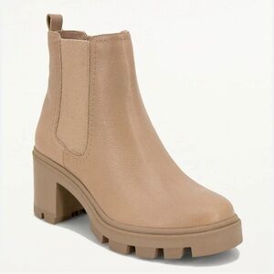 Splendid Marion Leather Chunky Lugged Sole Platform Chelsea Ankle Booties - NWT